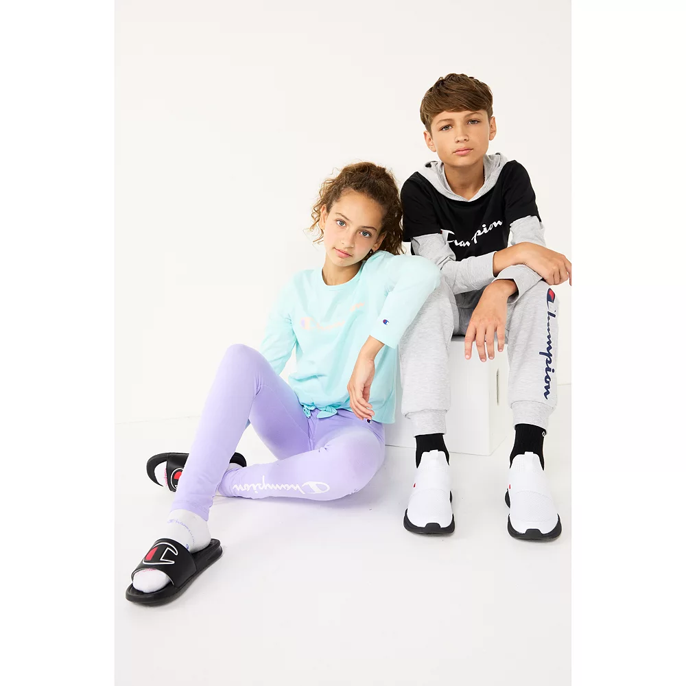 Boys 8-20 Champion® Script Fleece Joggers - Image 12