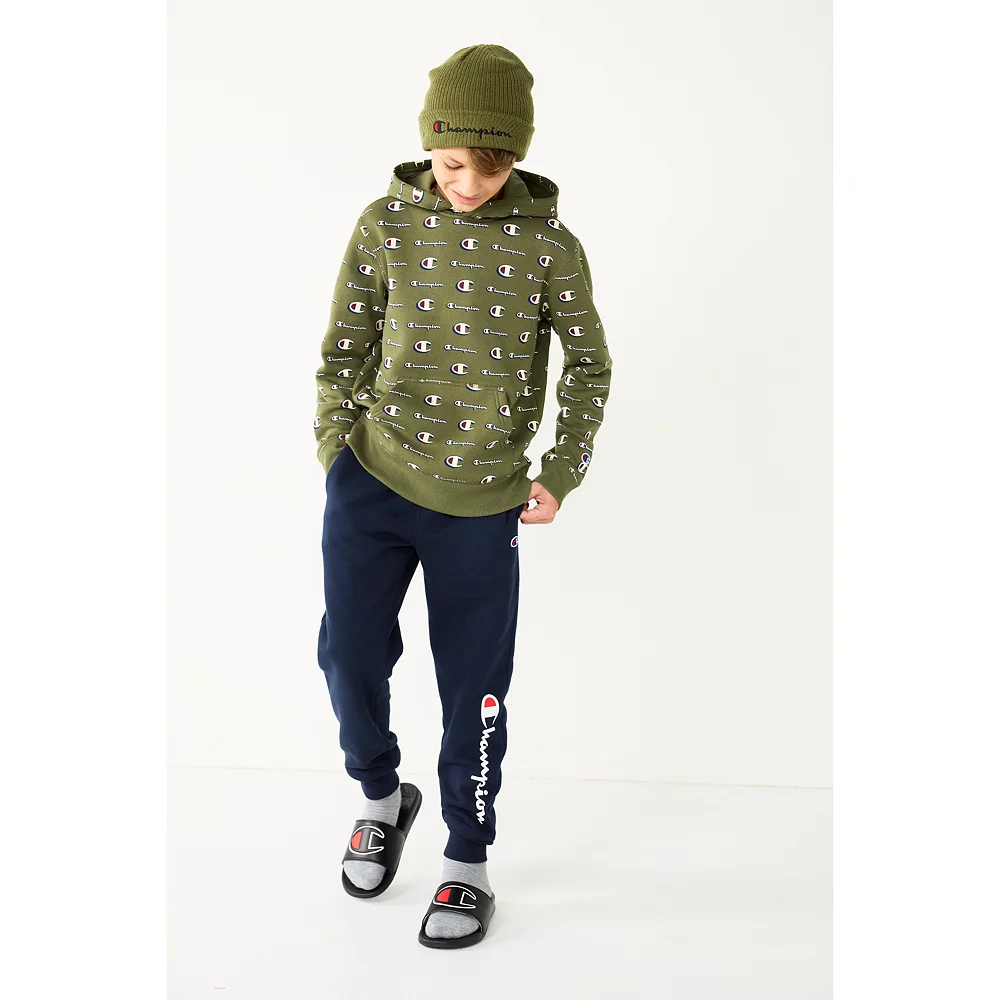 Boys 8-20 Champion® Script Fleece Joggers - Image 14