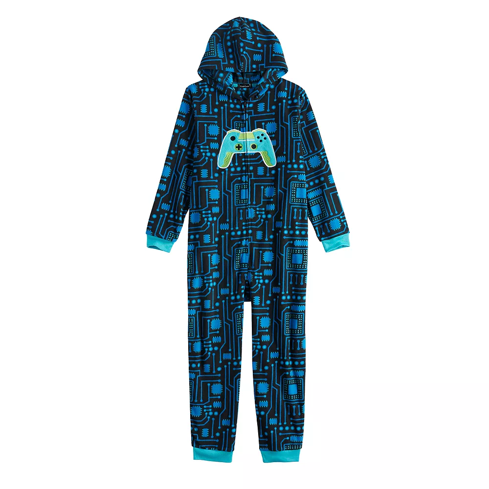 Boys 4-16 Cuddl Duds One-Piece Union Suit Pajamas - Image 3