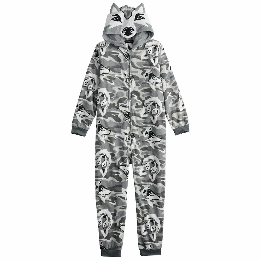 Boys 4-16 Cuddl Duds One-Piece Union Suit Pajamas - Image 2