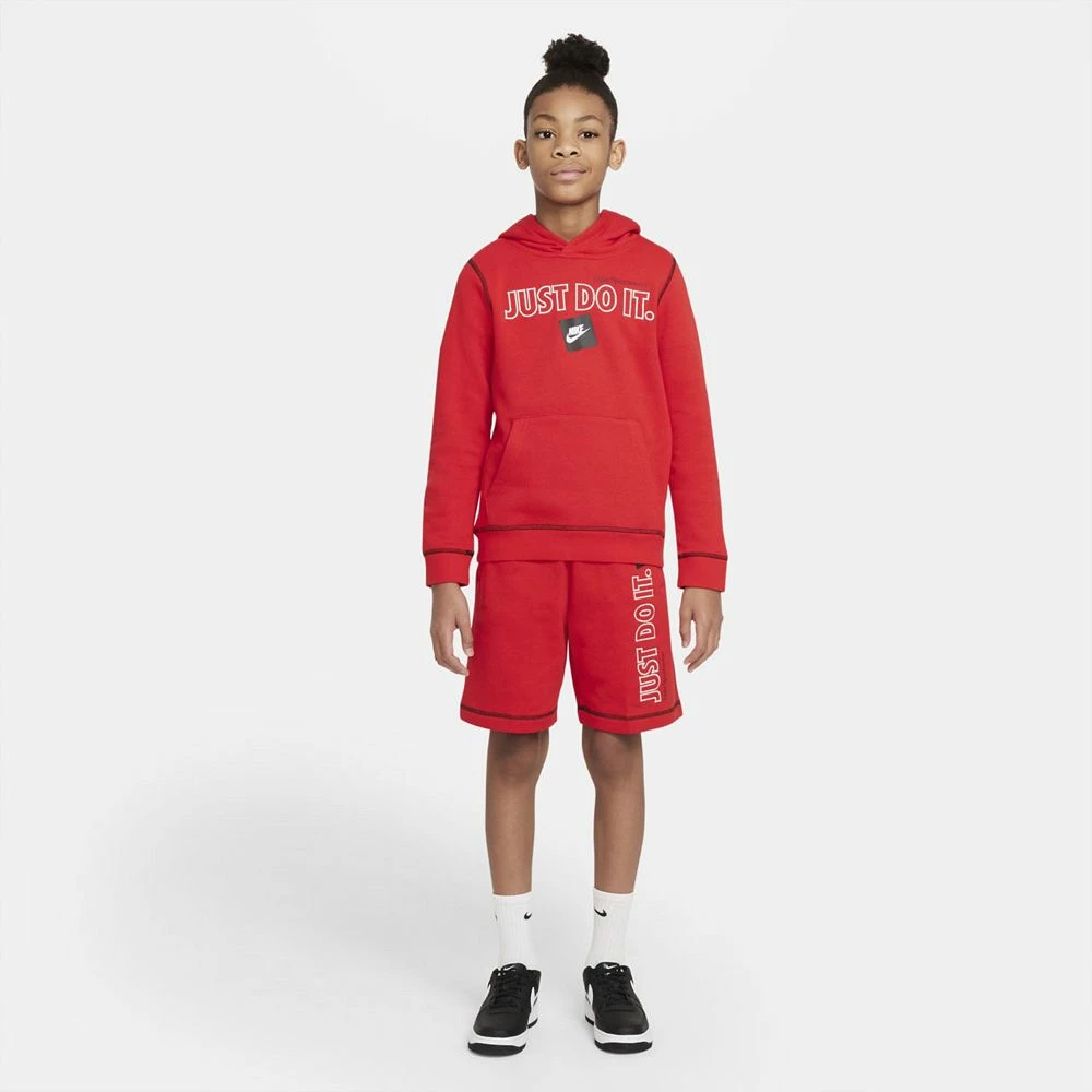 Boys 8-20 Nike Club Fleece Just Do It Pullover Hoodie - Image 6