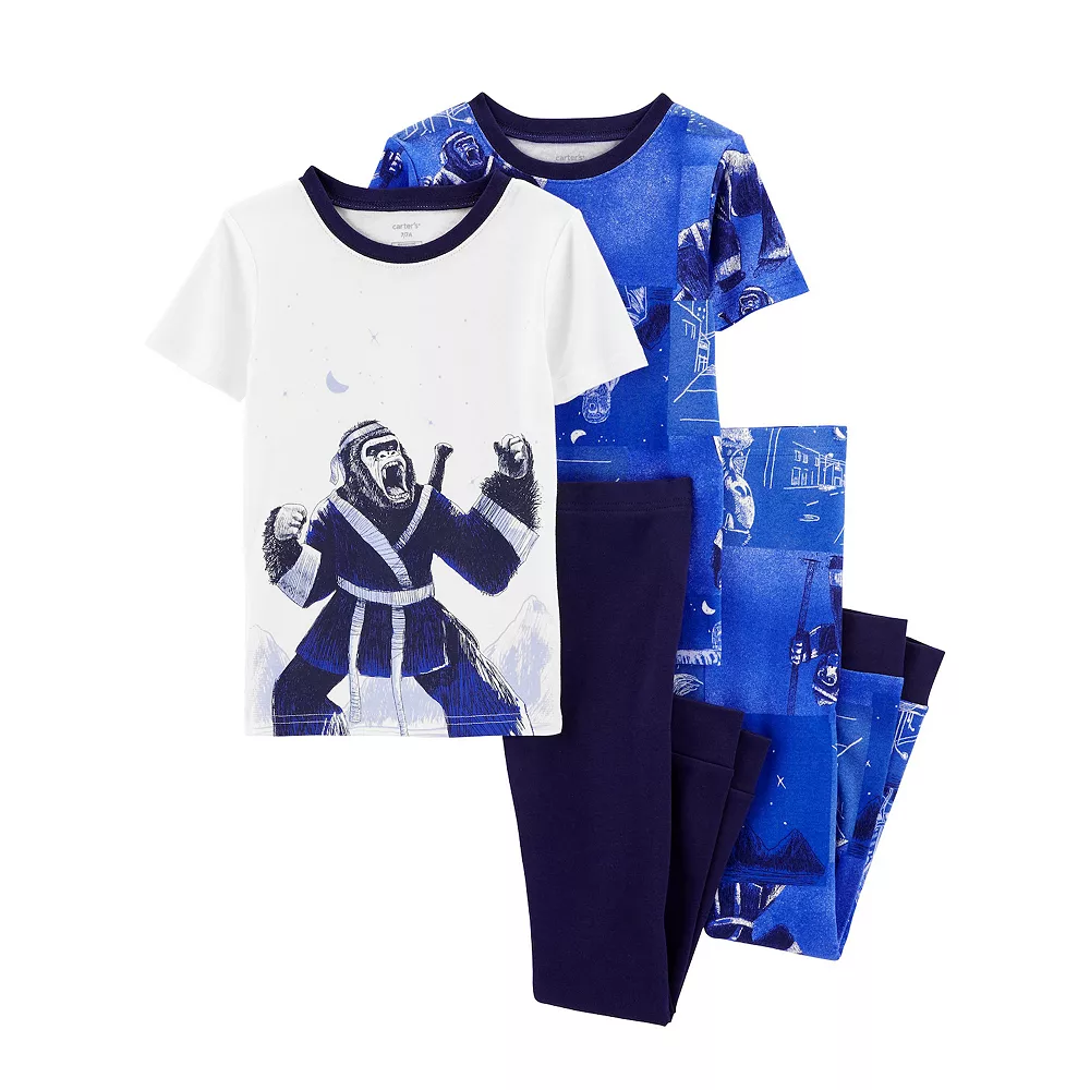 Boys 4-14 Carter's Top & Bottoms Pajama Set - Image 6