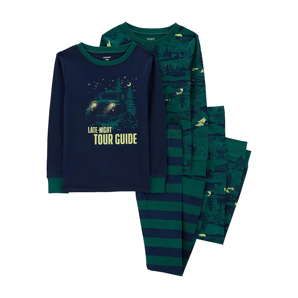 Boys 4-14 Carter's Top & Bottoms Pajama Set - Image 3
