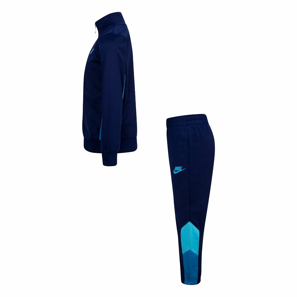 Boys 4-7 Nike Colorblock Tricot Track Zip Jacket & Pants Set - Image 3