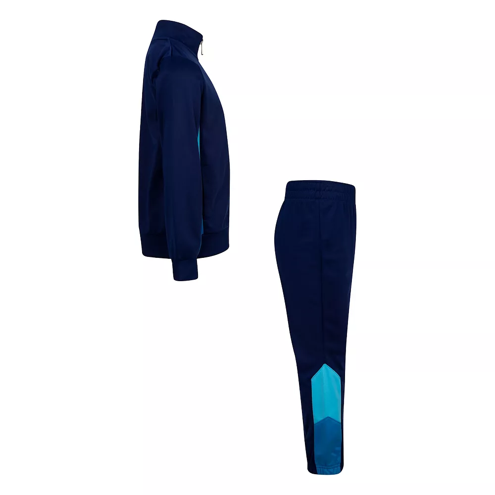 Boys 4-7 Nike Colorblock Tricot Track Zip Jacket & Pants Set - Image 4