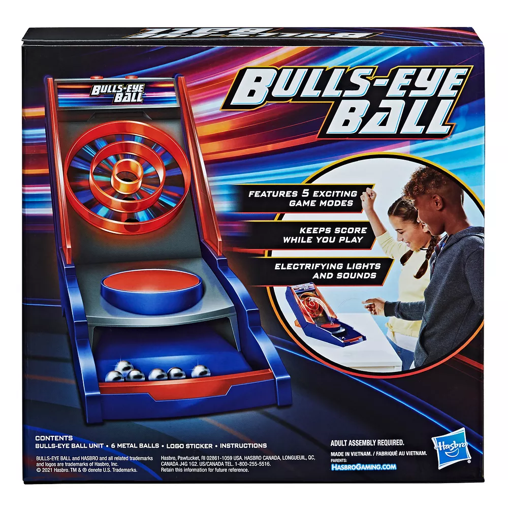 Bulls-Eye Ball Bouncing Mini Game by Hasbro - Image 3