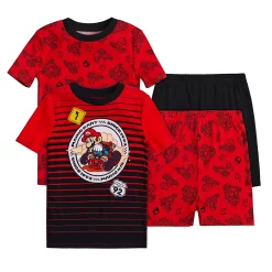 Boys 4-12 Mario Kart Tops & Bottoms Pajama Set