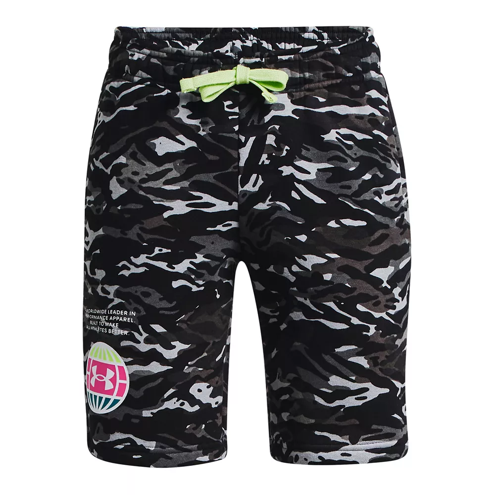 Boys 8-20 Under Armour Rival Fleece Animal Shorts - Image 2