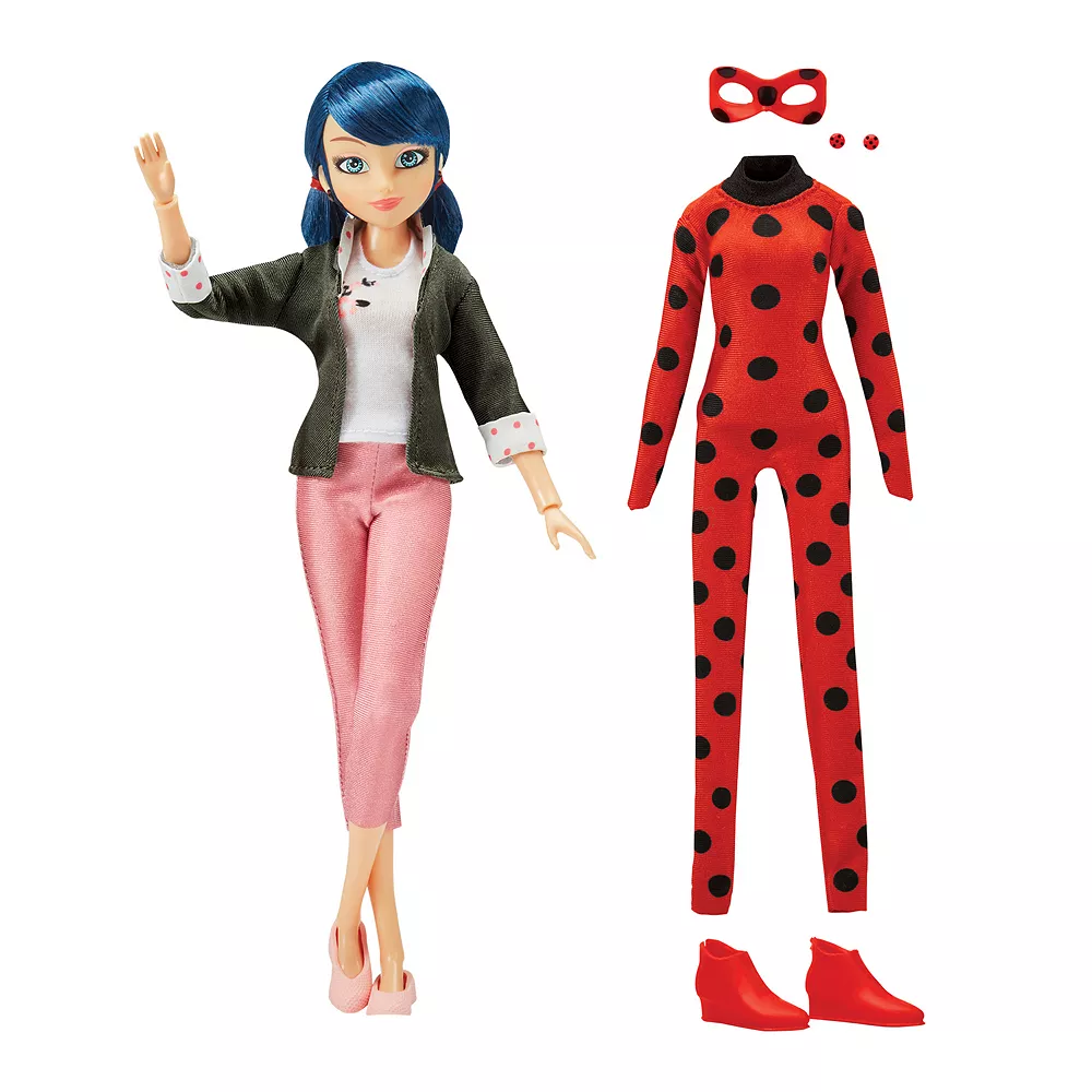 Miraculous: Tales of Ladybug & Cat Noir Super Hero Secret Marinette Fashion Doll - Image 2