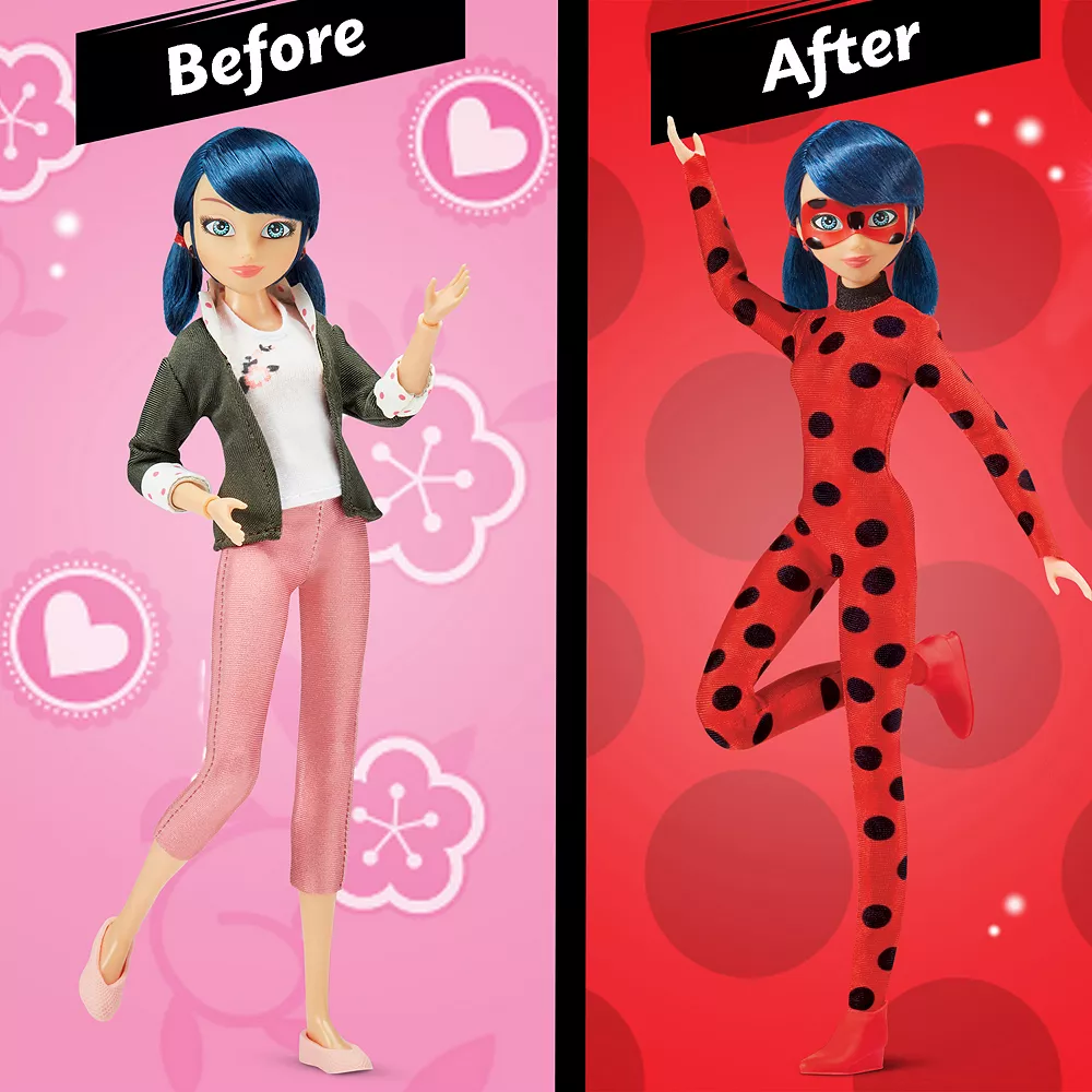 Miraculous: Tales of Ladybug & Cat Noir Super Hero Secret Marinette Fashion Doll - Image 3