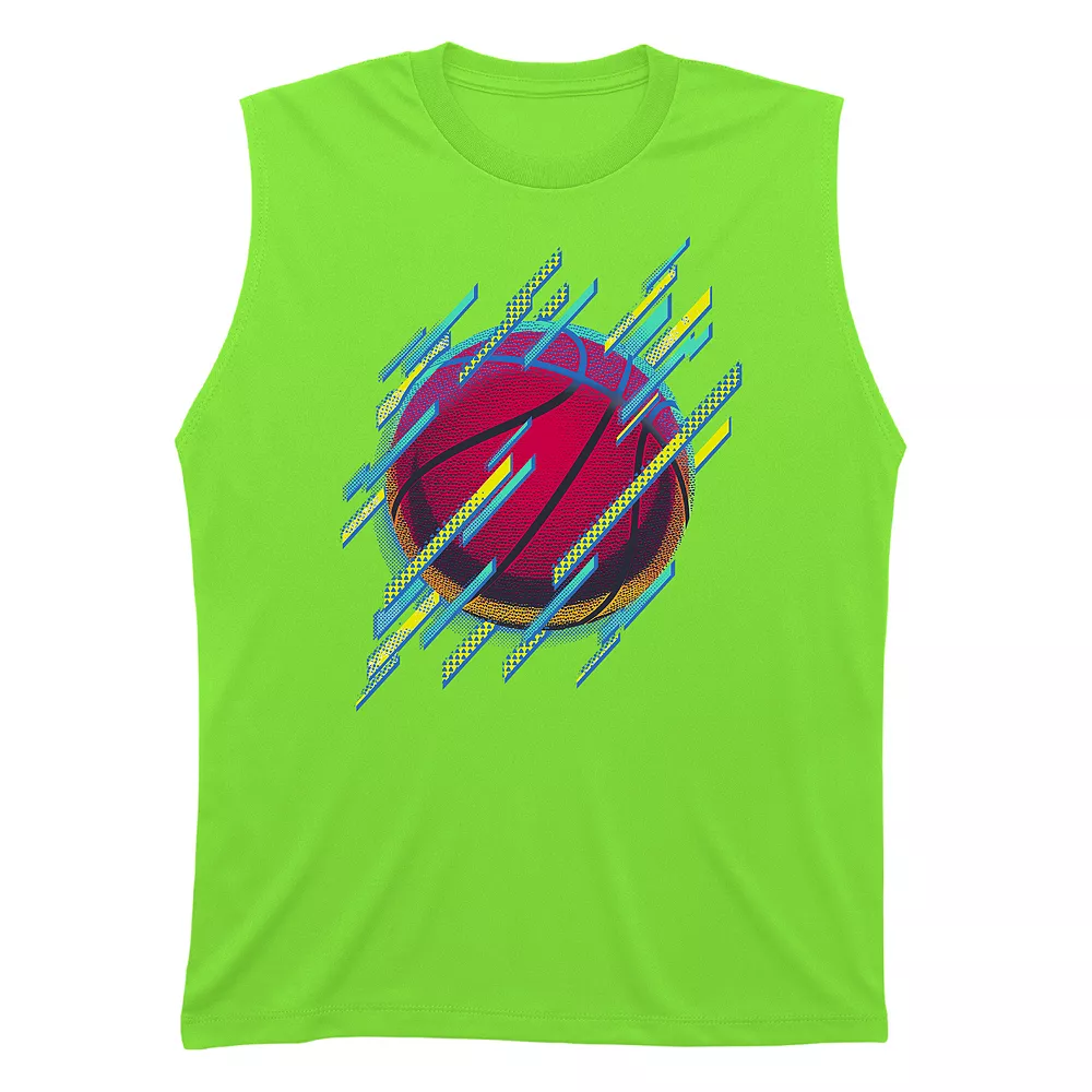 Boys 8-20 Tek Gear® Graphic Muscle Tank in Regular & Husky - Image 13