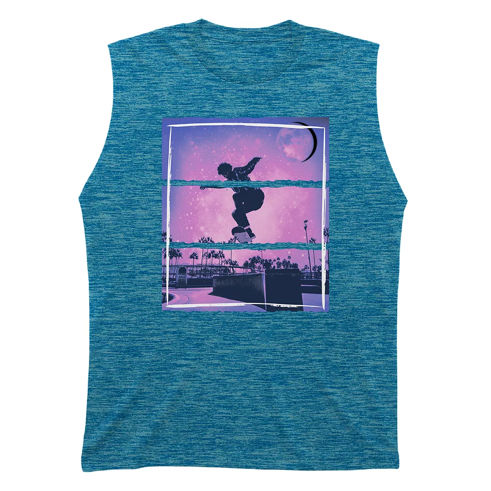 Boys 8-20 Tek Gear® Graphic Muscle Tank in Regular & Husky - Image 4