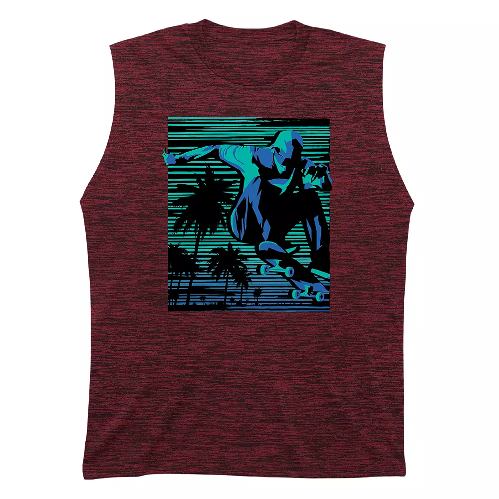 Boys 8-20 Tek Gear® Graphic Muscle Tank in Regular & Husky - Image 7