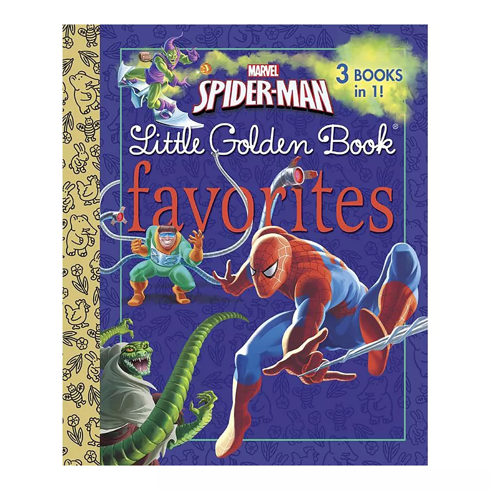 Marvel Spider-Man Little Golden Book Favorites by Billy Wrecks and Frank J. Berrios Children's Book