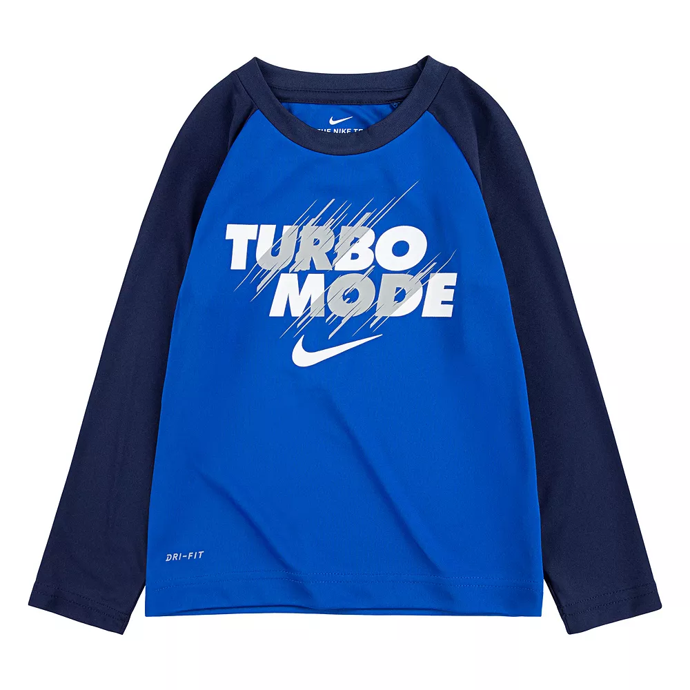 Toddler Boy Nike Turbo Mode Raglan T-Shirt