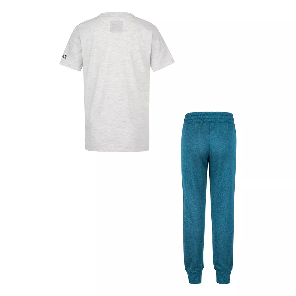 Boys 4-7 Hurley Graphic Tee & Pants Set - Image 3