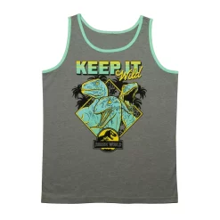 Boys 8-20 Jurassic World Velociraptors "Keep It Wild" Graphic Tank Top