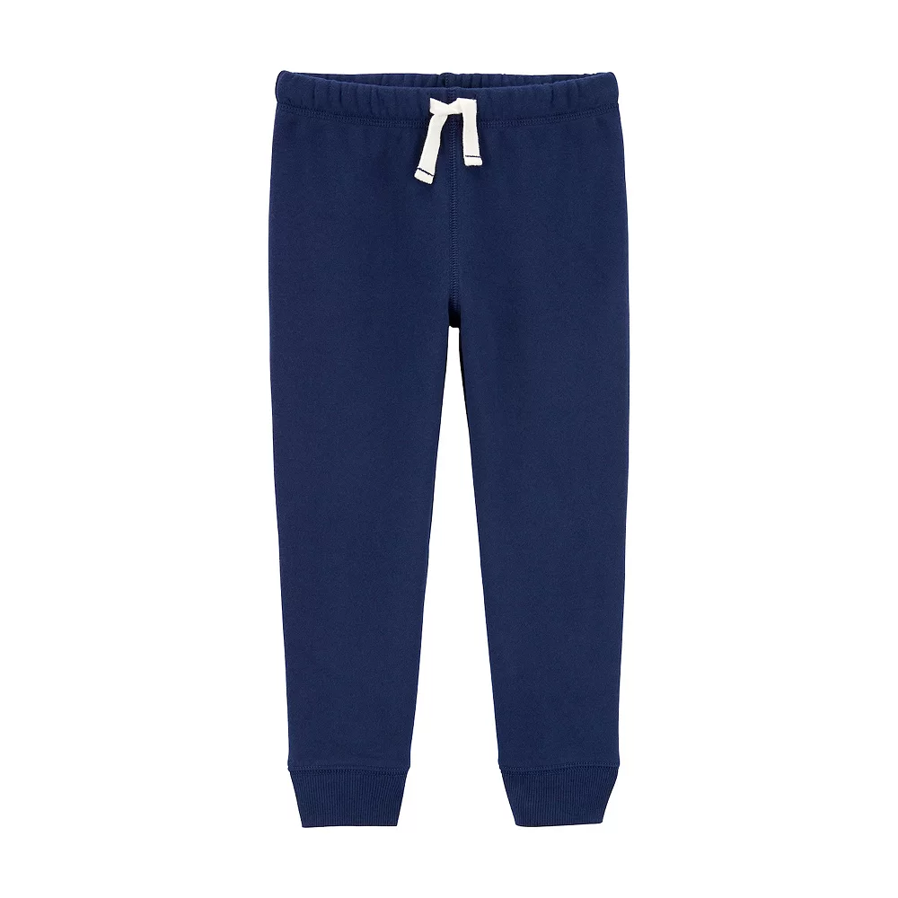 Toddler Boy Carter's Pull-On Fleece Jogger Pants - Image 3