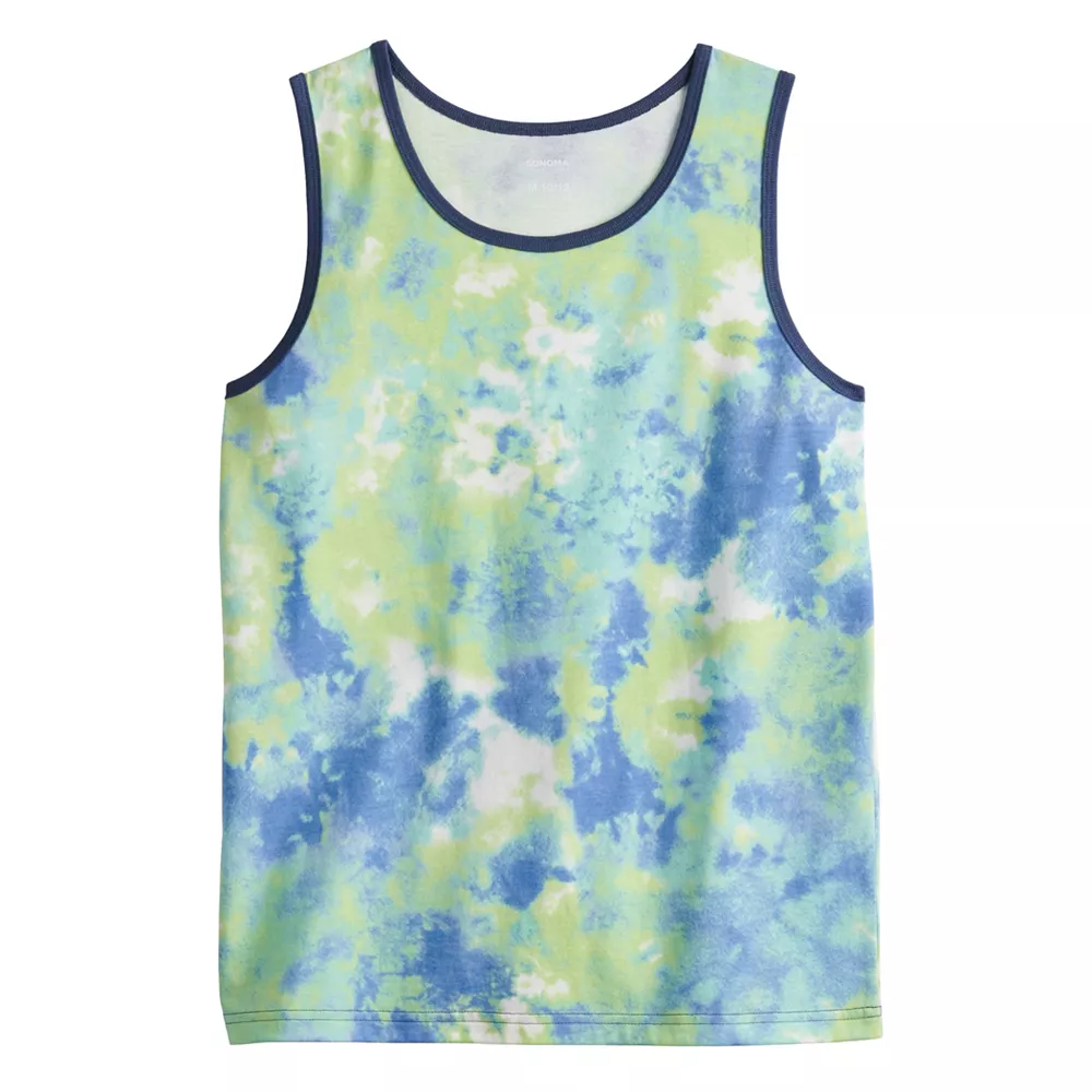 Boys 8-20 Sonoma Goods For Life® Super Soft Tie Dye Tank Top