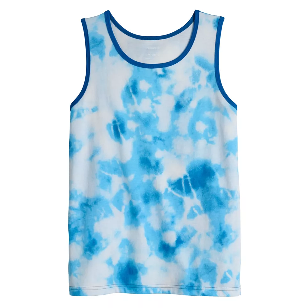 Boys 8-20 Sonoma Goods For Life® Super Soft Tie Dye Tank Top - Image 2