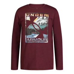 Boys 8-16 Under Armour Long Sleeve Outdoorsy Logo Graphic Tee
