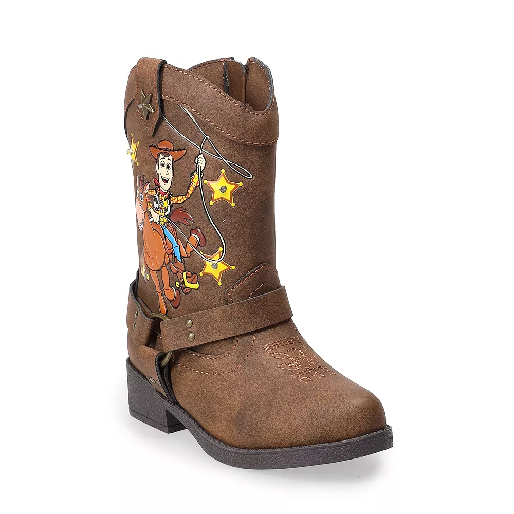 Disney / Pixar Toy Story Woody and Bullseye Toddler Boys' Cowboy Boots