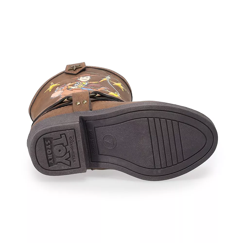 Disney / Pixar Toy Story Woody and Bullseye Toddler Boys' Cowboy Boots - Image 4