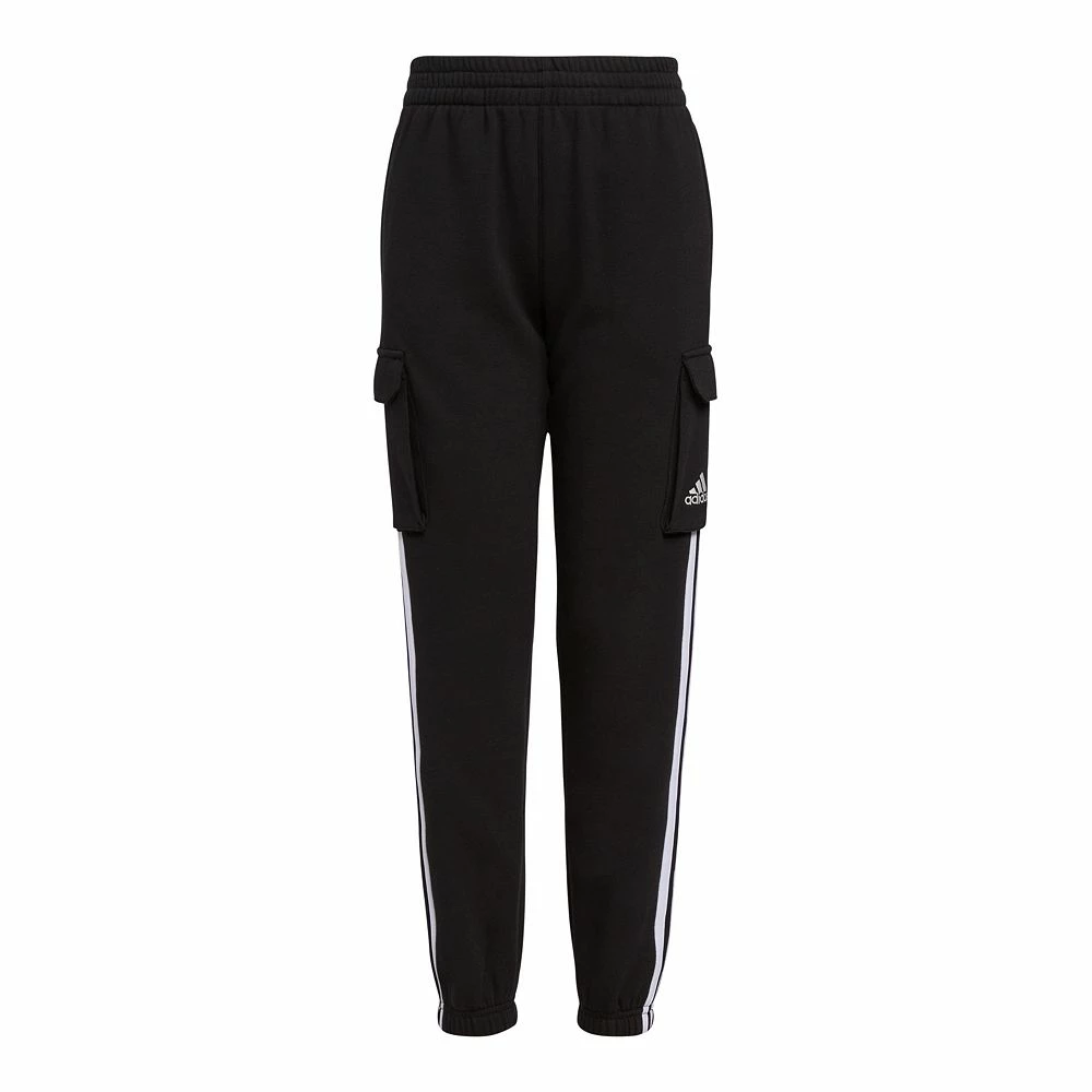 Boys 8-20 adidas 3-Stripe Cargo Fleece Joggers