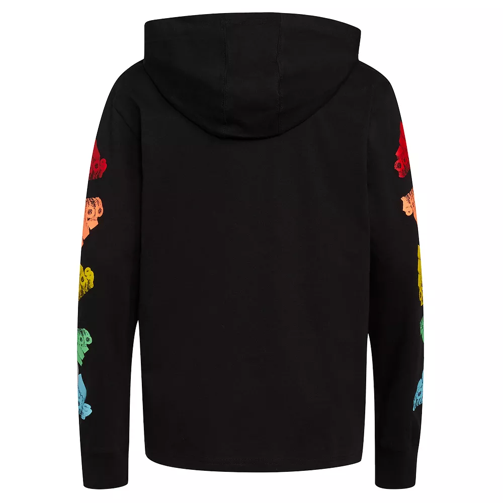 Boys 8-20 adidas Badge of Sport Hooded Tee - Image 4