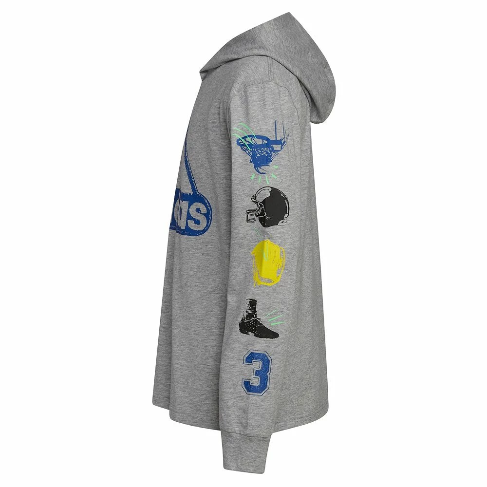 Boys 8-20 adidas Sport Stamp Hooded Tee - Image 6