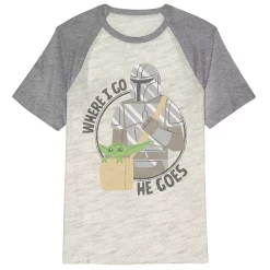 Boys 4-12 Jumping Beans® The Mandalorian "Where I Go, He Goes" The Child Graphic Tee