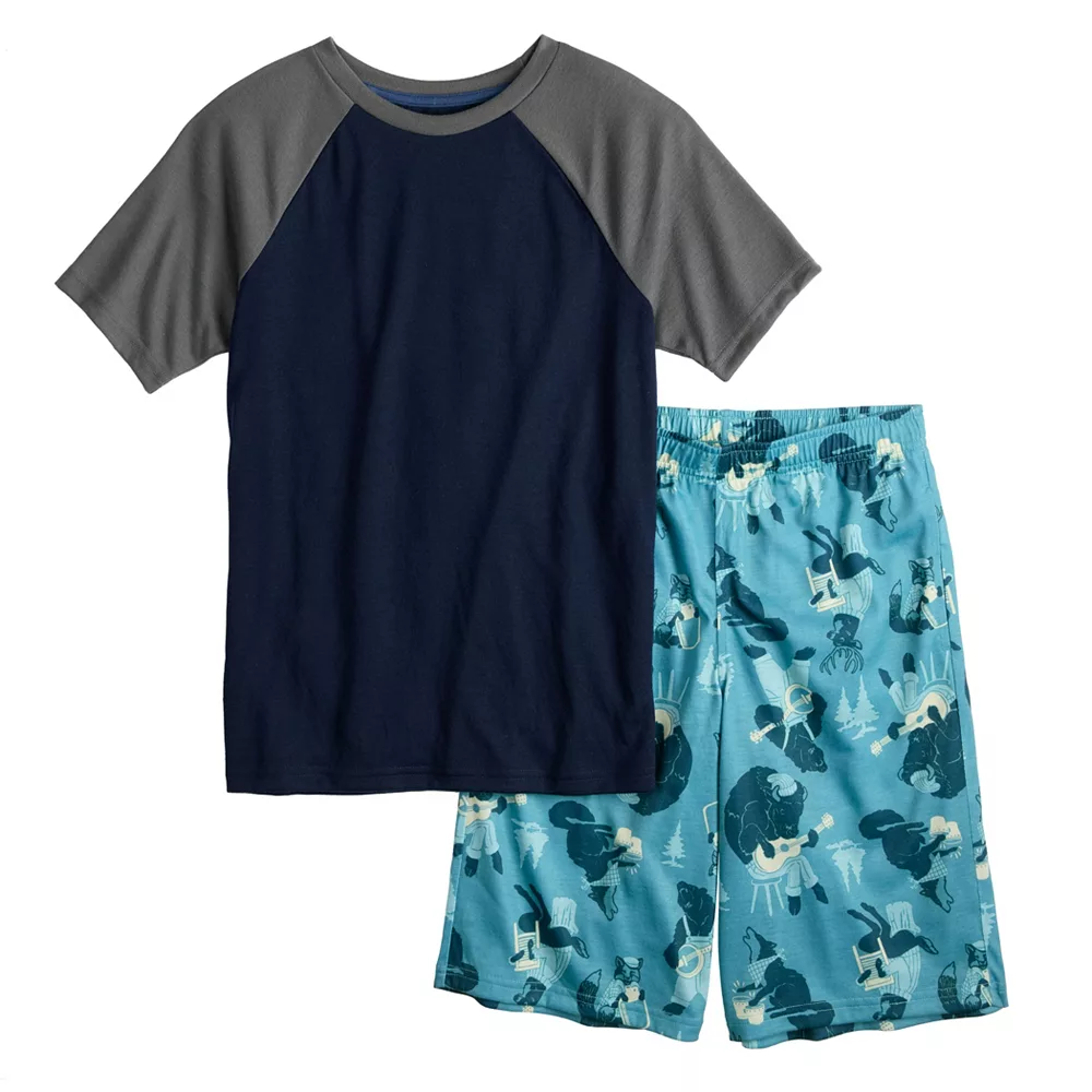 Boys 5-16 Sonoma Goods For Life® Top & Shorts Pajama Set - Image 7