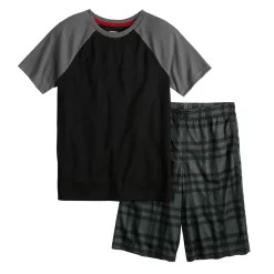 Boys 5-16 Sonoma Goods For Life® Top & Shorts Pajama Set