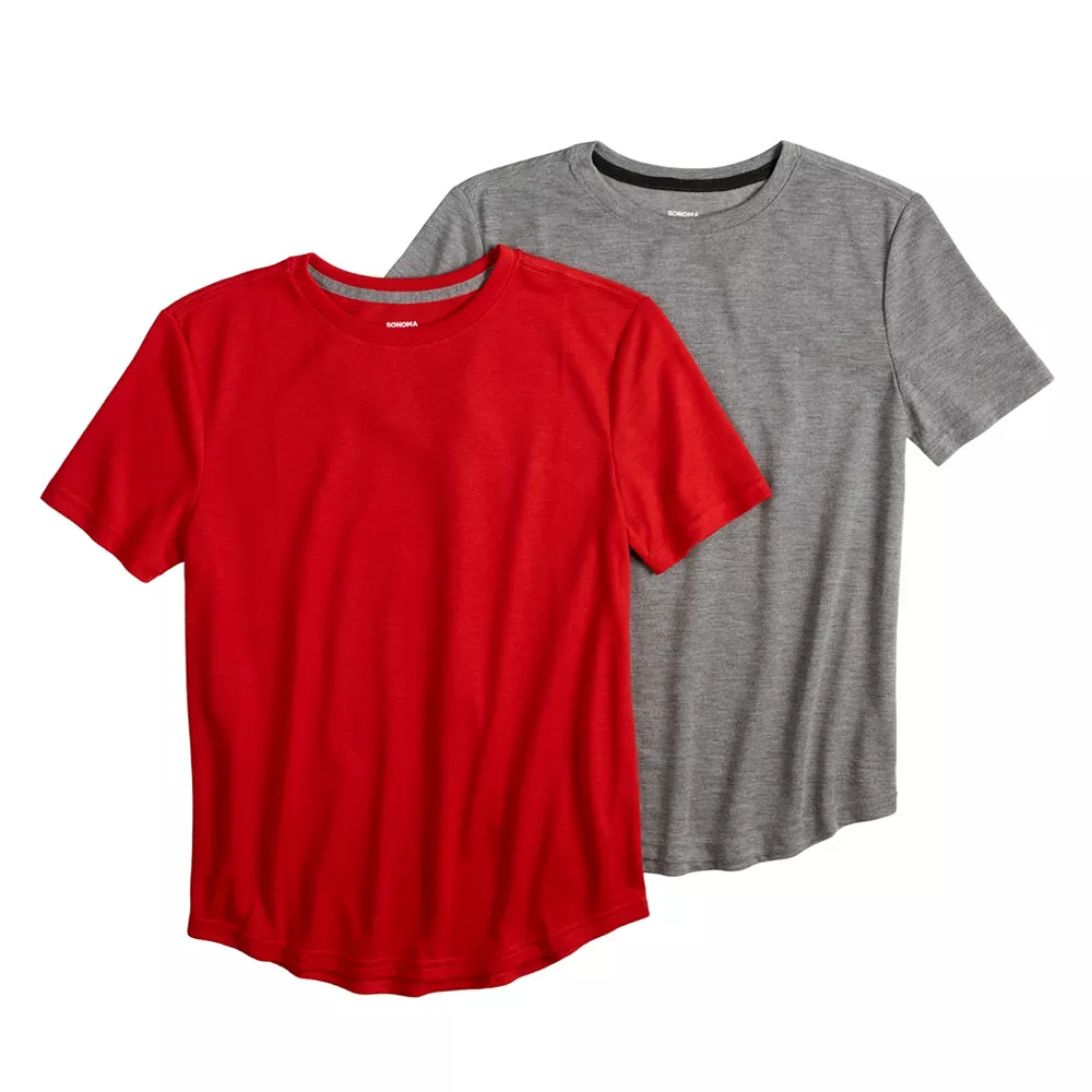 Boys 5-16 Sonoma Goods For Life® 2-Pack Sleep Tees - Image 2