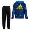 Toddler Boy adidas Camo Fleece Logo Graphic Hoodie & Jogger Pants Set