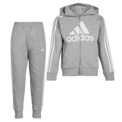 Boys 4-7 adidas French Terry Logo Graphic Hoodie & Jogger Pants Set