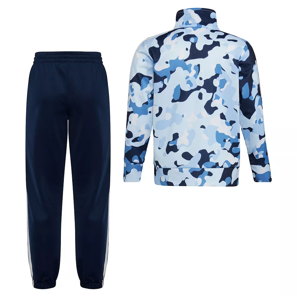 Boys 4-7 adidas Tricot Printed Track Jacket & Jogger Pants Set - Image 2