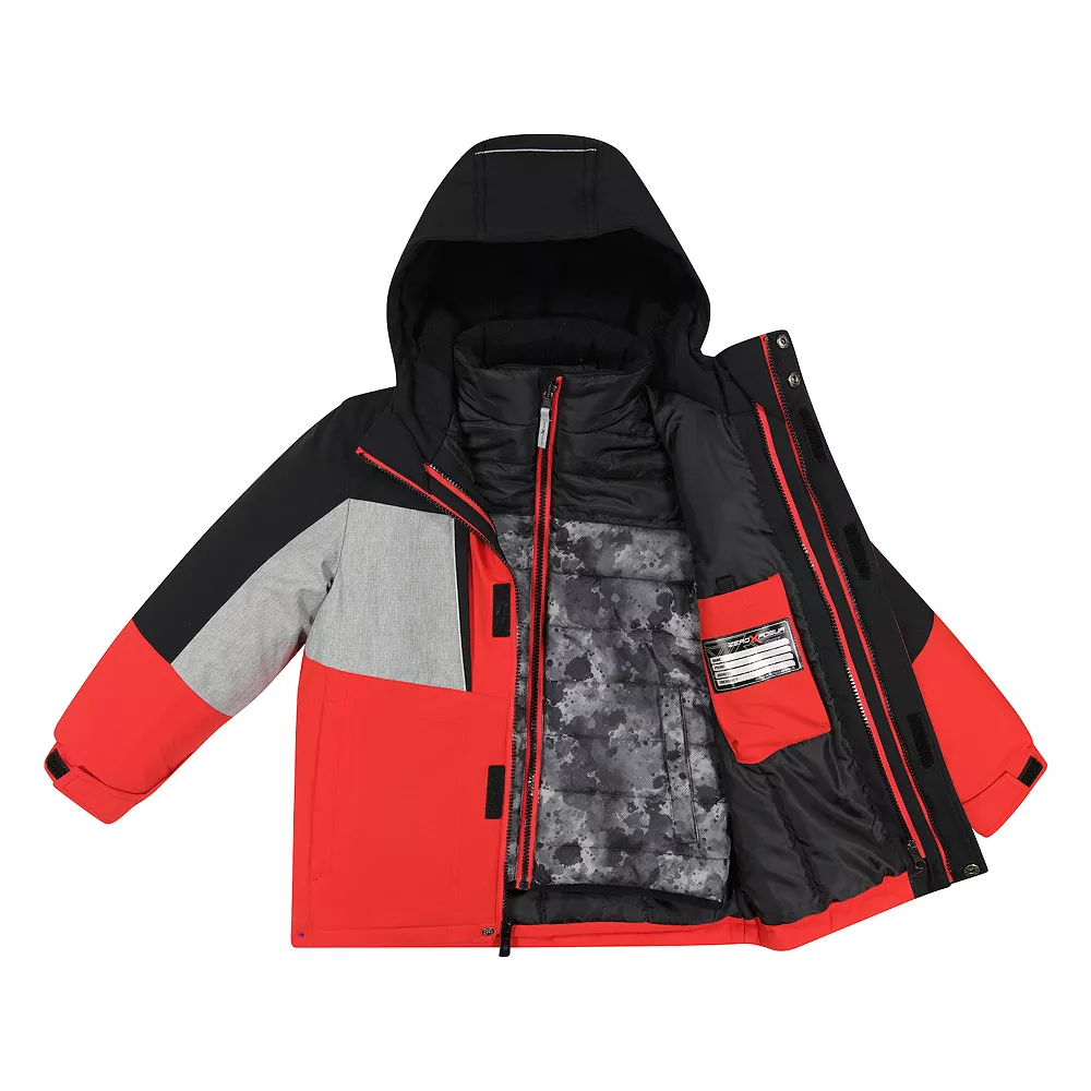 Boys 4-20 ZeroXposur Tracker 3-in-1 Systems Heavyweight Jacket - Image 2