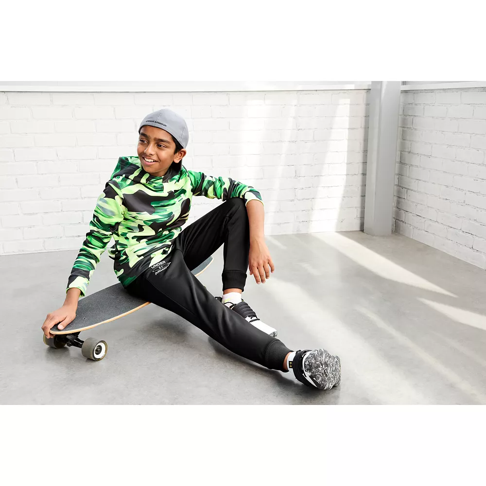 Boys 8-20 Under Armour Camo Fleece Hoodie - Image 8