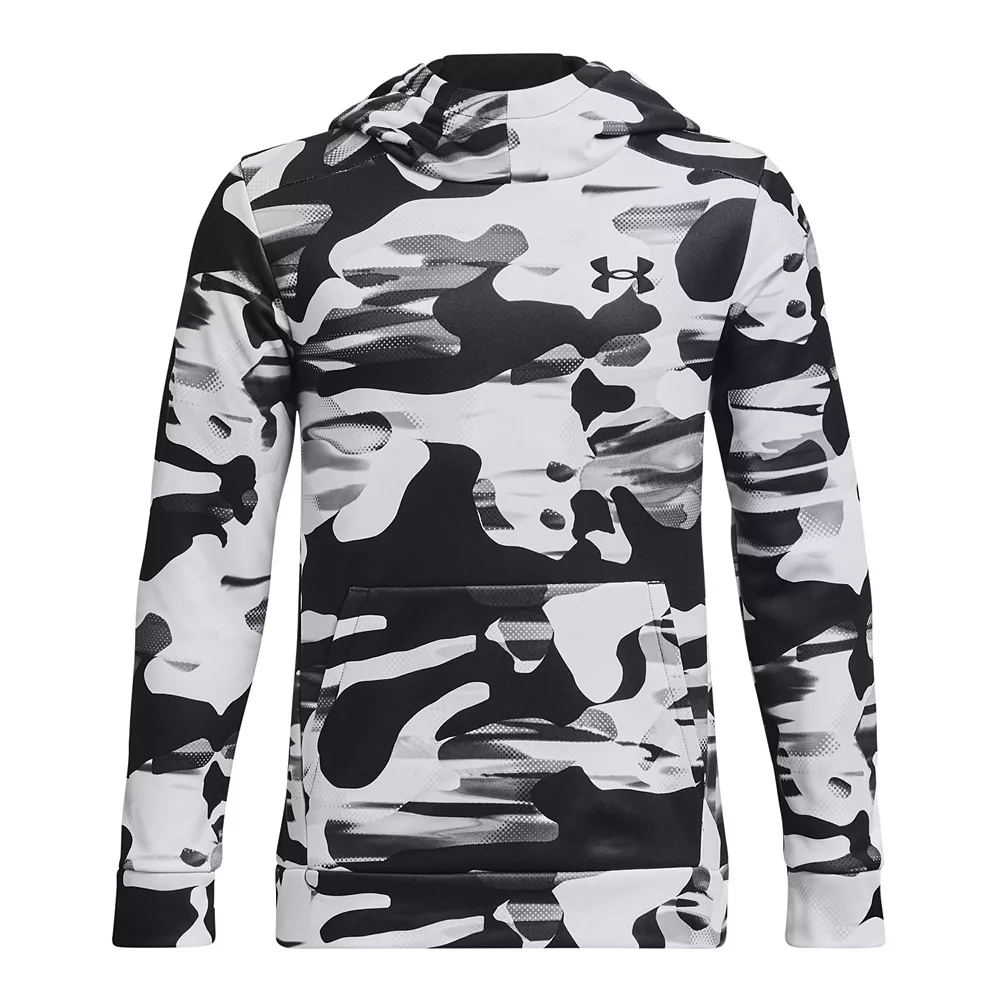 Boys 8-20 Under Armour Camo Fleece Hoodie - Image 4