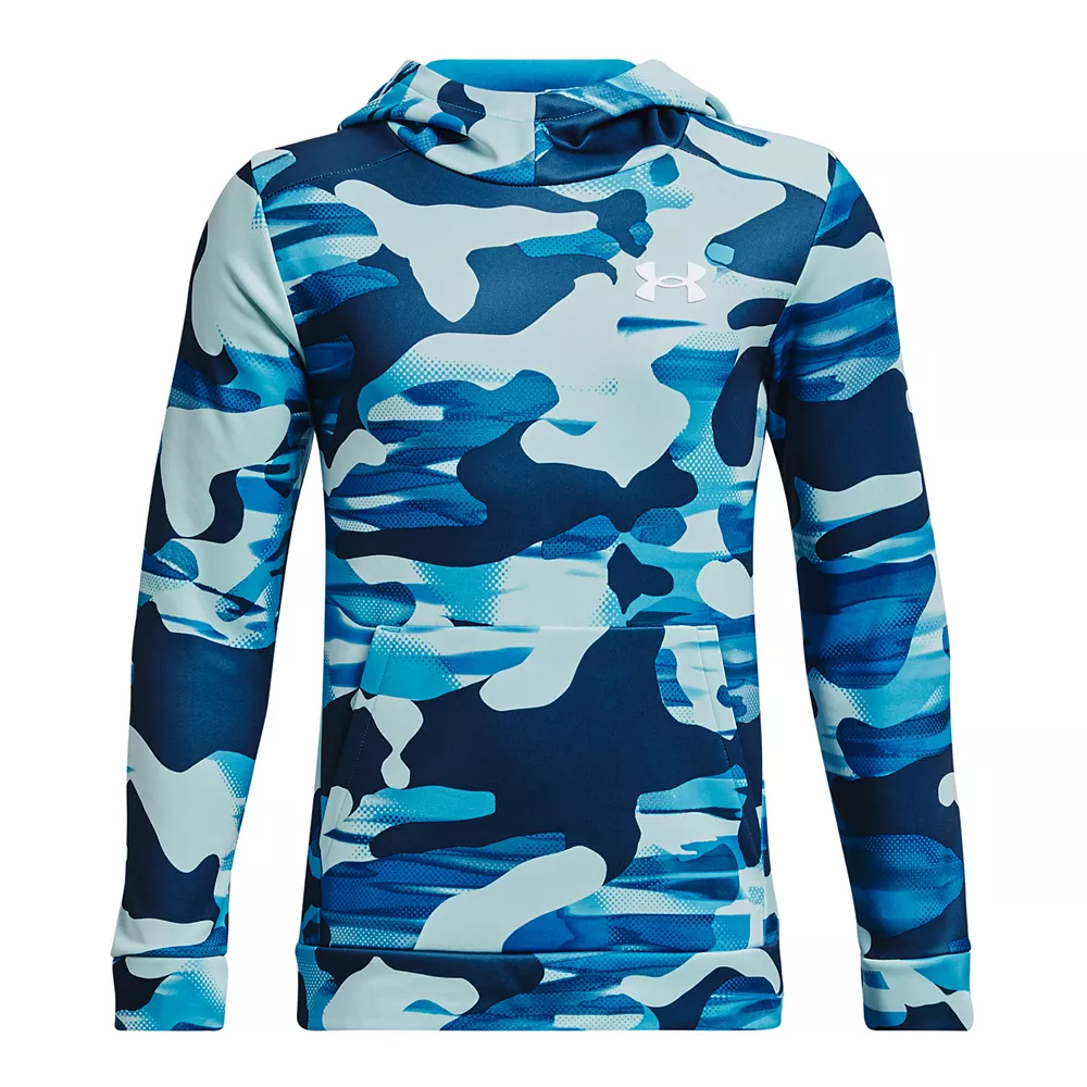 Boys 8-20 Under Armour Camo Fleece Hoodie - Image 3
