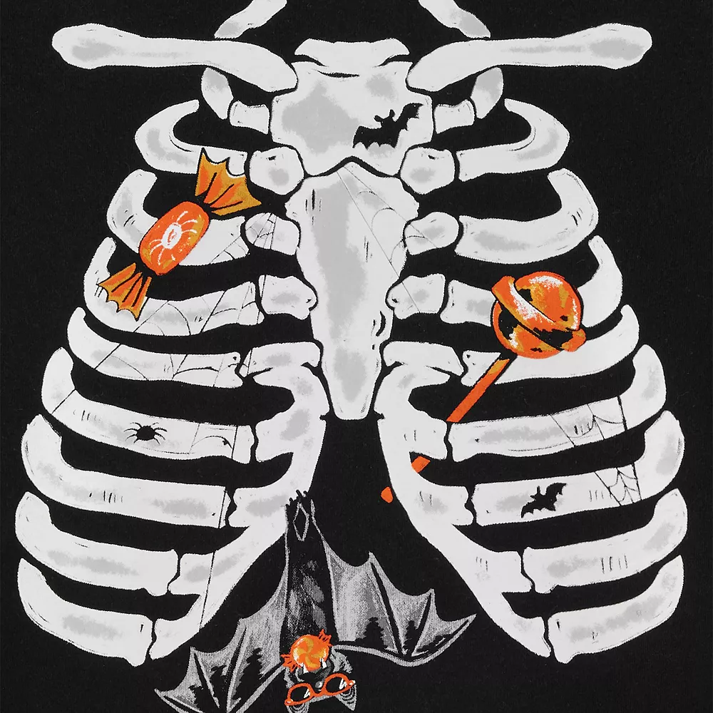Boys 4-7 Carter's Halloween Skeleton Graphic Tee - Image 5