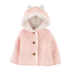 Baby Carter's Sherpa-Lined Cardigan