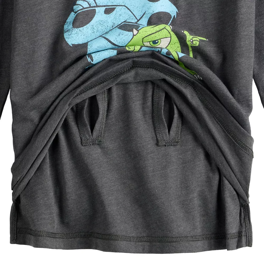 Toddler Boy Jumping Beans® Adaptive Easy Dressing & Abdominal Access Long Sleeve Tee - Image 2