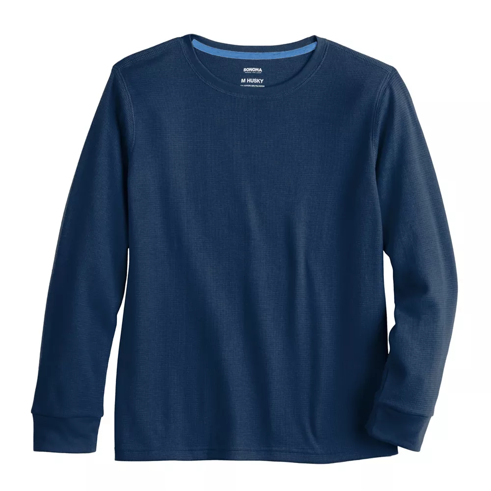 Boys 8-20 Sonoma Goods For Life® Supersoft Solid Thermal Tee - Image 6