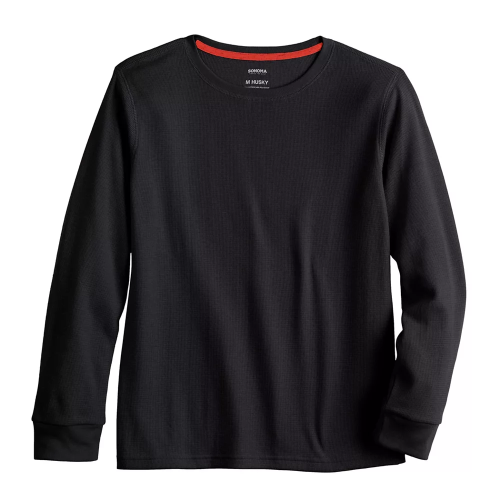 Boys 8-20 Sonoma Goods For Life® Supersoft Solid Thermal Tee - Image 8