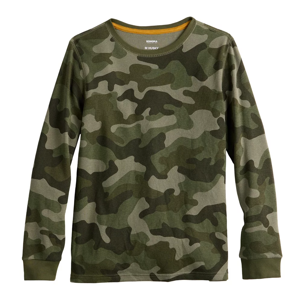 Boys 8-20 Sonoma Goods For Life® Supersoft Solid Thermal Tee - Image 3