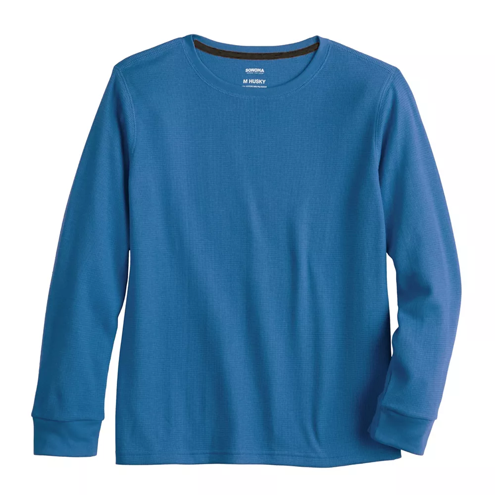 Boys 8-20 Sonoma Goods For Life® Supersoft Solid Thermal Tee - Image 2