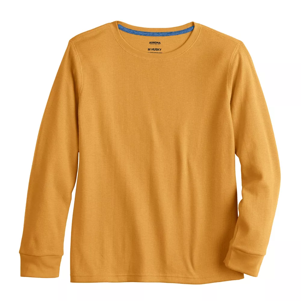 Boys 8-20 Sonoma Goods For Life® Supersoft Solid Thermal Tee - Image 4