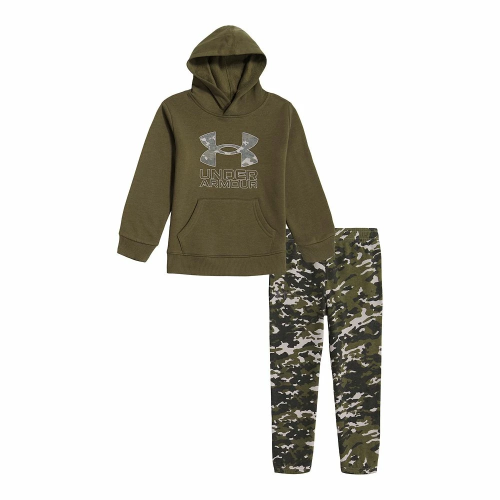 Boys 4-7 Under Armour Camo Logo Graphic Hoodie & Jogger Pants Set